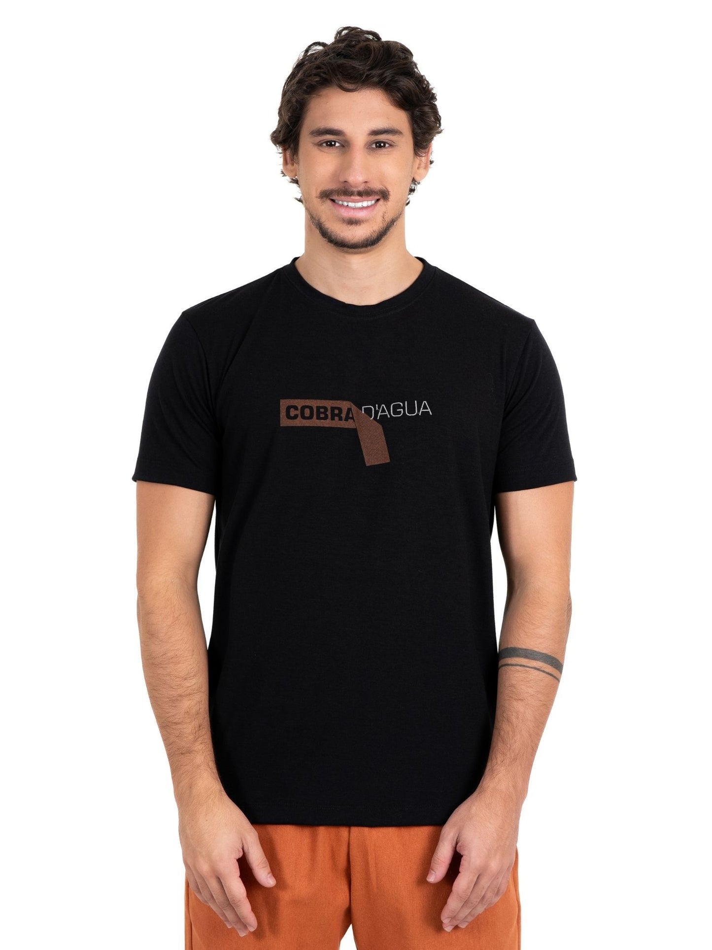 Camiseta Cobra D'agua Adesivo Premium