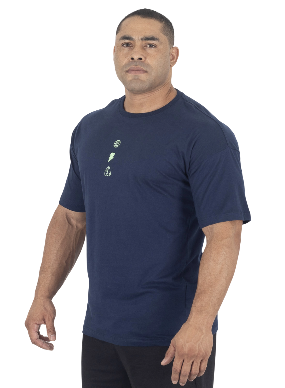 Camiseta Oversized Training Over Conquest